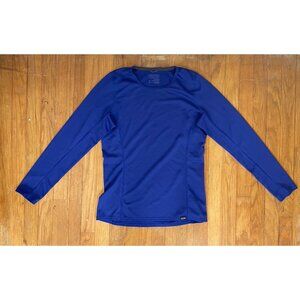 PATAGONIA Top Capilese Baselayer Size Medium Purple Long Sleeves Polartec